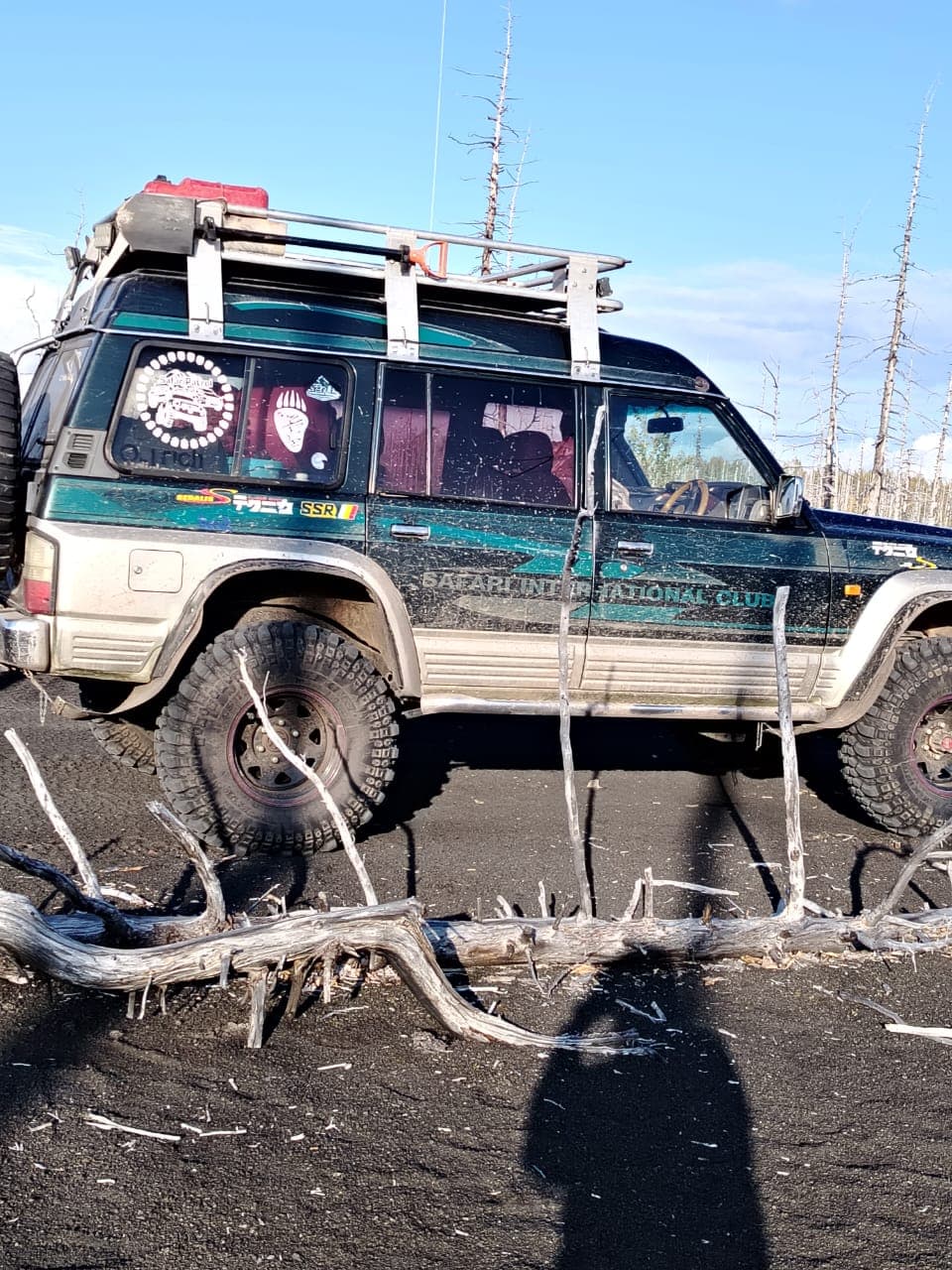 Заброска на Nissan Safari в Толбачинский дол